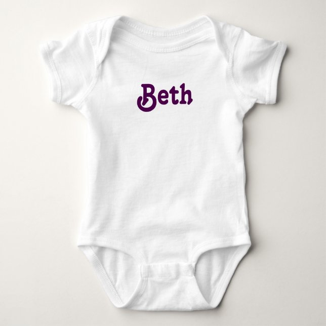 Body Para Bebê Clothing Baby Beth (Frente)