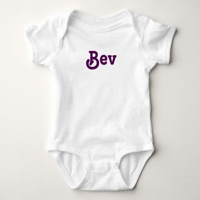 Body Para Bebê Clothing Baby Bev (Frente)