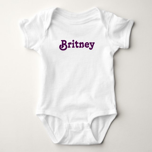Body Para Bebê Clothing Baby Britney (Frente)