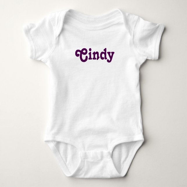 Body Para Bebê Clothing Baby Cindy (Frente)