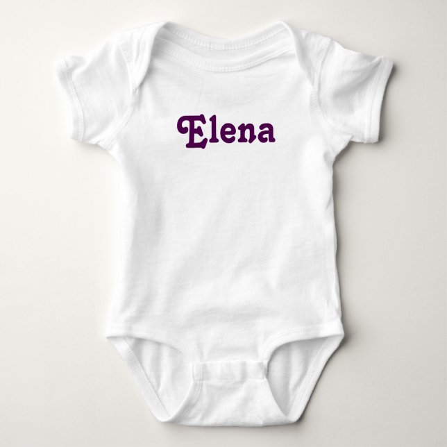 Body Para Bebê Clothing Baby Elena (Frente)