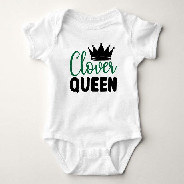 Body Para Bebê Clover Queen Charm Design- 60278 (Frente)