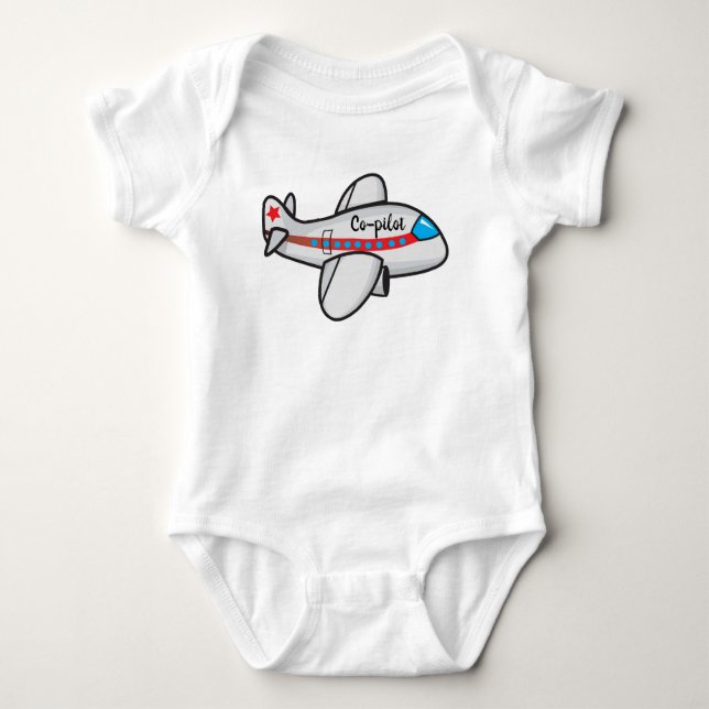 Body Para Bebê Co-Pilot clothes for kids (Frente)