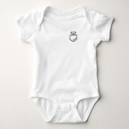 Body Para Bebê Coala Bebê no Bolso Fofo