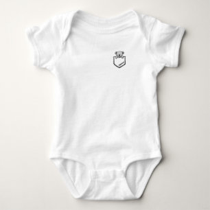 Body Para Bebê Coala Bebê no Bolso Fofo