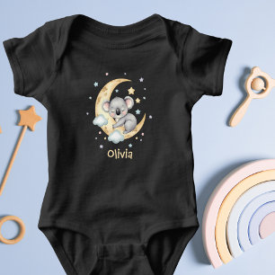 Body Para Bebê Coala Personalizado Sonho Fofo