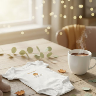 Body Para Bebê Cobertorzinho de Bebê Abóbora Personalizado