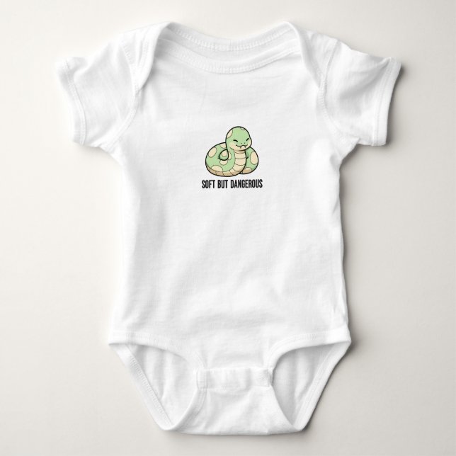 Body Para Bebê Cobra Gordinho Kawaii (Frente)