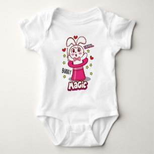 Body Para Bebê Coelho mago