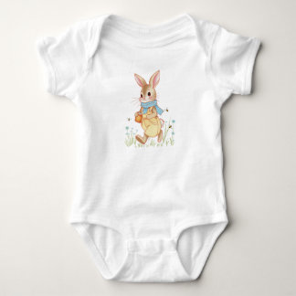 Body Para Bebê Coelho Mel