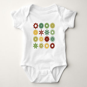 Body Para Bebê Cogs - Cores 03