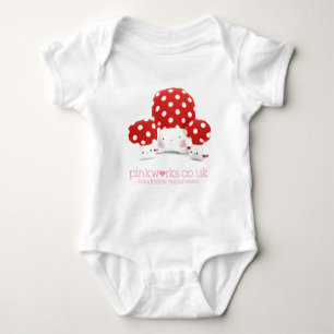 Body Para Bebê Cogumelos Loveable