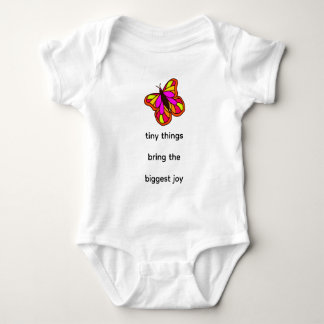 Body Para Bebê coisas pequenas trazem a maior alegria Baby Bodysu