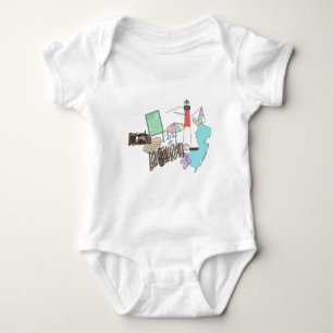 Body Para Bebê Colagem Pastel do amor de LBI