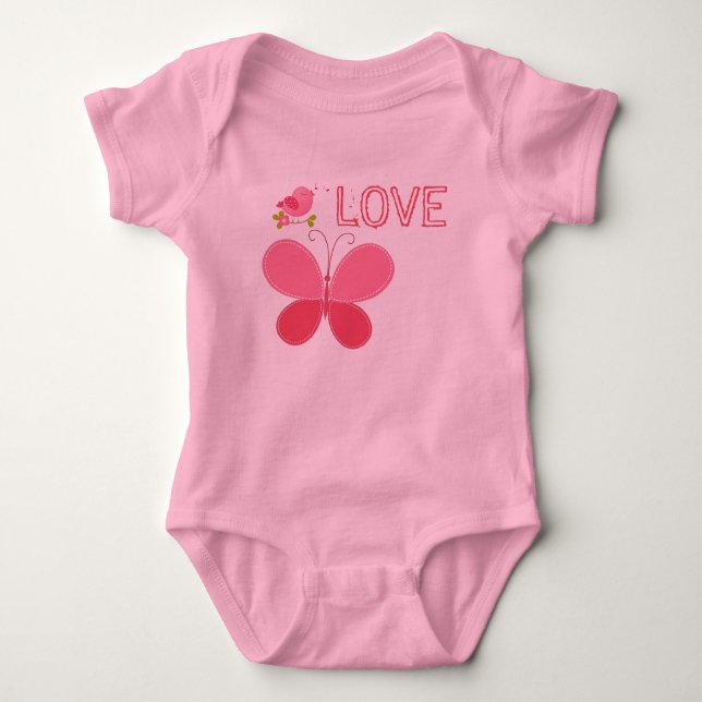 BODY PARA BEBÊ COLEÇÃO DE AMOR DE BEBÊ (Frente)