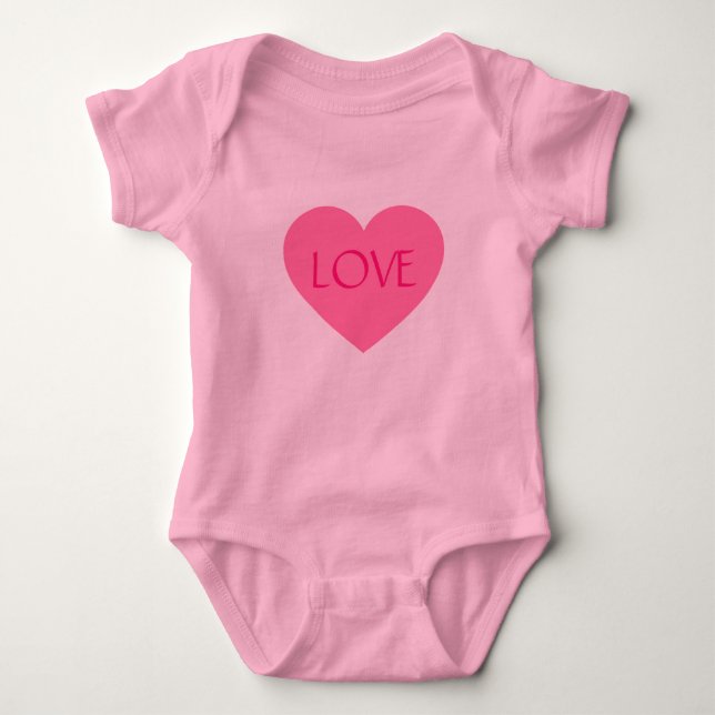 BODY PARA BEBÊ COLEÇÃO DE AMOR DE BEBÊ (Frente)