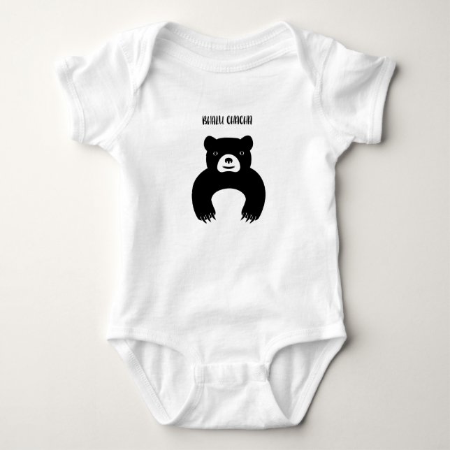 BODY PARA BEBÊ COLEÇÃO DI -BHALU CHACHA (Frente)