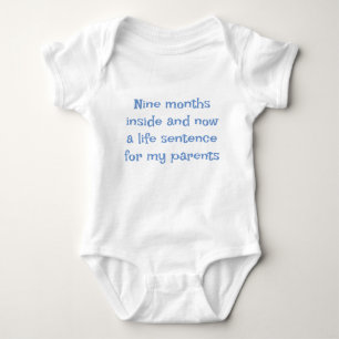 Body Para Bebê Colete de bebê com slogan