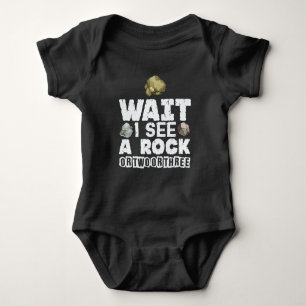 Body Para Bebê Coletor de Rock - Geólogo Mineral Geológico Engr