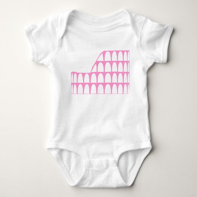 Body Para Bebê Coliseu (Frente)