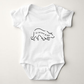 Body Para Bebê Collies de Borda - Você Nunca Pode Voltar