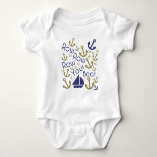 Body Para Bebê Coloque seu barco