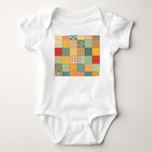 Body Para Bebê Coloração: abstrato sem soldadura.