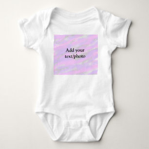 Body Para Bebê Coloração colorido simples adicione sua foto de te