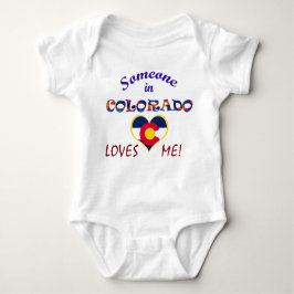 Body Para Bebê Colorado ama-me