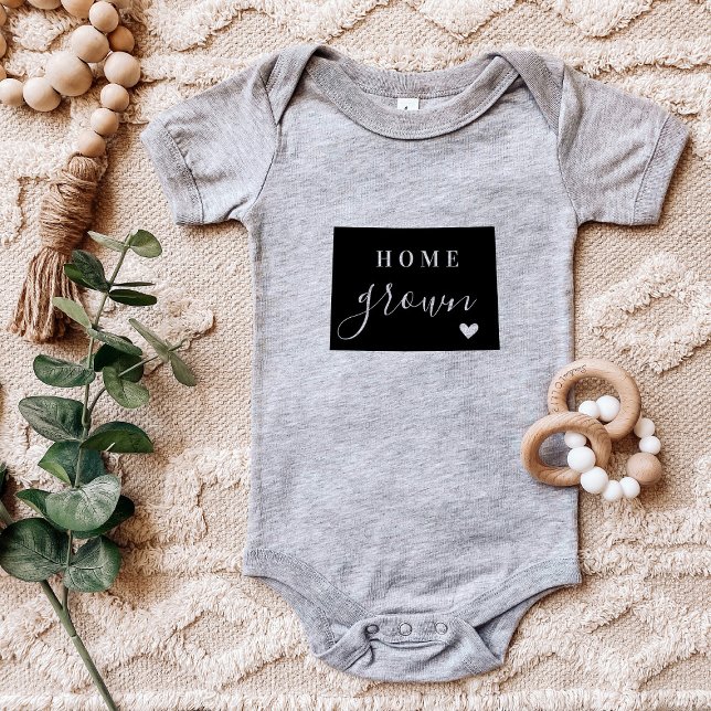 Body Para Bebê Colorado Home Grown State Tee (Criador carregado)