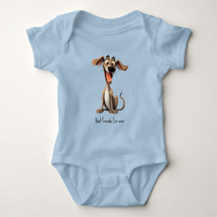 Body Para Bebê Com texto personalizado, 🐶louco 🤪 whippet