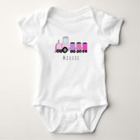 Comboio Locomotivo da Rapariga Personalizada com N