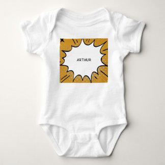 Body Para Bebê Comic Personalizado