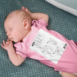 Body Para Bebê Como montar uma Instrução Mãe