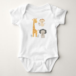 Body Para Bebê Companheiros Bonitos