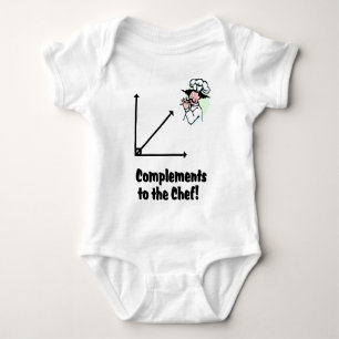 Body Para Bebê complementos ao cozinheiro chefe