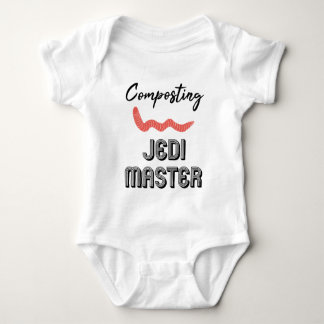 Body Para Bebê Composting Jedi Master