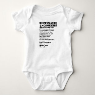 Body Para Bebê compreensão de engenheiros