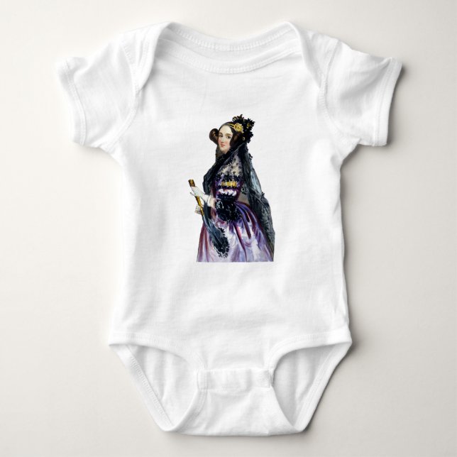 Body Para Bebê condessa de lovelace (Frente)