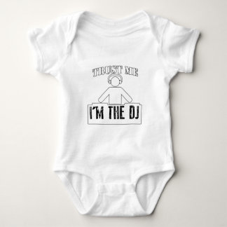 Body Para Bebê Confie em mim, sou o DJ Engraçado Gift