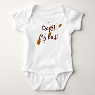 Body Para Bebê Confusão do bebê "MEU MAU! "