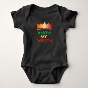 Body Para Bebê Conheça meu macacão de bebê Worth