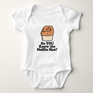 Body Para Bebê conheça o homem do muffin