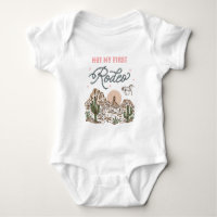 Conjunto Bodysuit Not My First Rodeo Western Cowgi