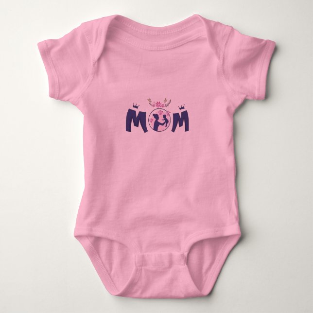 Body Para Bebê Conjunto de bebê ajustado  (Frente)