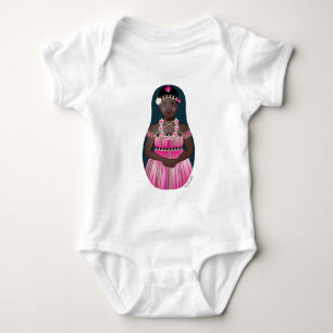Body Para Bebê Conjunto de Bebê Bougainvilleano Matryoshka
