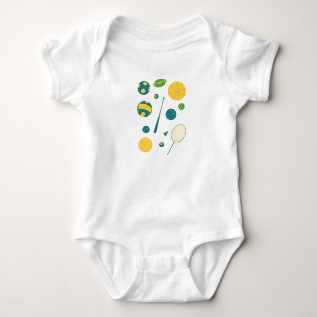 Body Para Bebê Conjunto de Bebê Campeão Miniatura (Frente)