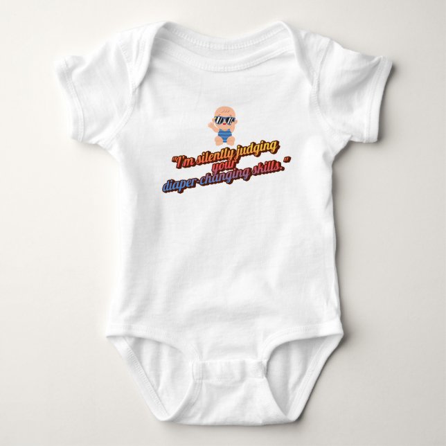 Body Para Bebê Conjunto de Bebê Fofo (Frente)