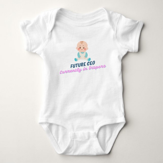 Body Para Bebê Conjunto de Bebê Fofo (Frente)