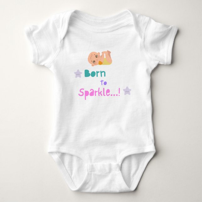 Body Para Bebê Conjunto de Bebê Fofo (Frente)